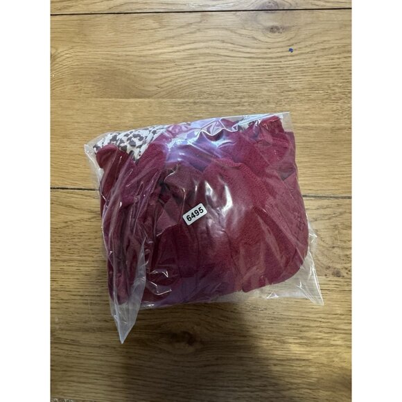 Umgee Leopard Kimono Duster Ruffle Sleeve Open Front Cardigan Size S/M Bohemian - Picture 8 of 8